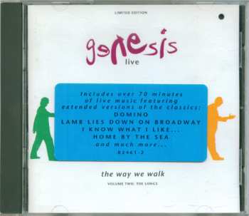 CD Genesis: Live / The Way We Walk (Volume Two: The Longs) LTD