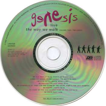 CD Genesis: Live / The Way We Walk (Volume Two: The Longs) LTD
