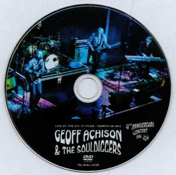 CD Geoff Achison & The Souldiggers: 20th Anniversary Concert 1994-2014 DLX