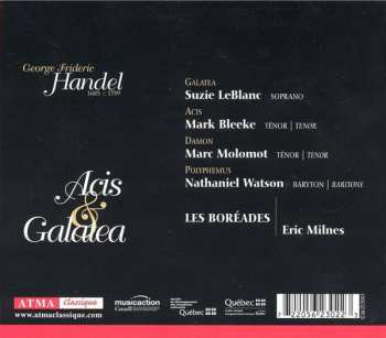 2CD Georg Friedrich Händel: Acis & Galatea