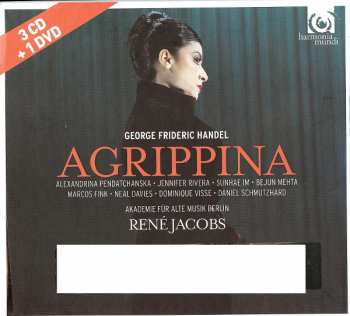 3CD/DVD/Caja Georg Friedrich Händel: Agrippina