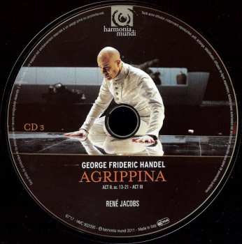 3CD/DVD/Caja Georg Friedrich Händel: Agrippina