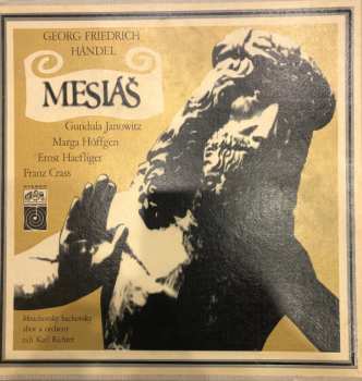 3LP/Caja Ernst Haefliger: Mesiáš-Oratorium Pro Sóla, Sbor, Sólové Nástroje, Orchestr A Continuo (80 1) (3xLP + BOX + INSERT)
