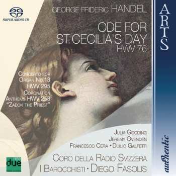Album Georg Friedrich Händel: Ode For St. Cecilia's Day HWV 76 / Concerto For Organ HWV 295 / Coronation Anthems HWV 258 "Zadok The Priest"