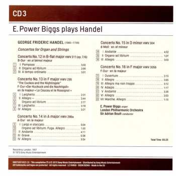 4CD/Caja The Royal Philharmonic Orchestra: E. Power Biggs Plays Handel - The 16 Organ Concertos And More