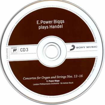 4CD/Caja The Royal Philharmonic Orchestra: E. Power Biggs Plays Handel - The 16 Organ Concertos And More