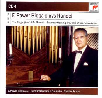 4CD/Caja The Royal Philharmonic Orchestra: E. Power Biggs Plays Handel - The 16 Organ Concertos And More