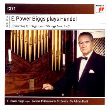 4CD/Caja The Royal Philharmonic Orchestra: E. Power Biggs Plays Handel - The 16 Organ Concertos And More