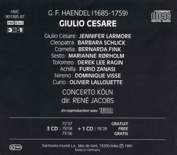 4CD/Caja Georg Friedrich Händel: Giulio Cesare
