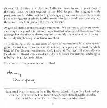 3CD/Caja Georg Friedrich Händel: Messiah