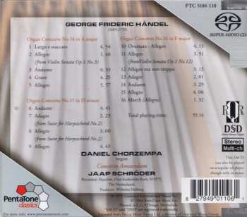 SACD Georg Friedrich Händel: Organ Concertos Nos. 14, 15 & 16 - vol. 4 
