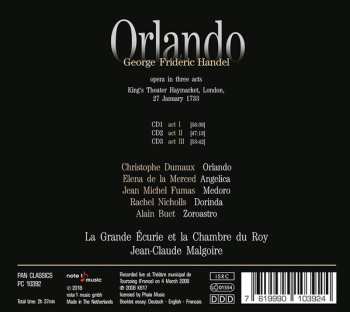 3CD Georg Friedrich Händel: Orlando