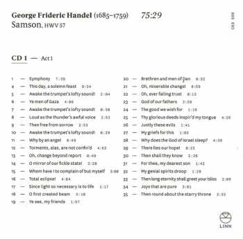3CD/Caja Georg Friedrich Händel: Samson