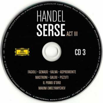 3CD/Caja Georg Friedrich Händel: Serse
