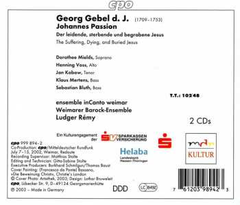 2CD Klaus Mertens: Johannes Passion