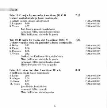 2CD Georg Philipp Telemann: Essercizii Musici Overo Dodeci Soli E Dodeci Trii À Diversi Stromenti (Vol II)