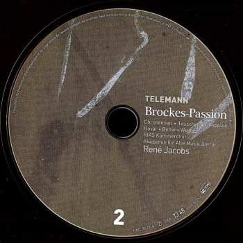 2CD/Caja Johannes Weisser: Brockes-Passion