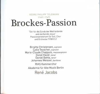 2CD/Caja Johannes Weisser: Brockes-Passion