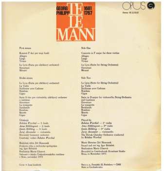 LP Georg Philipp Telemann: Georg Philipp Telemann