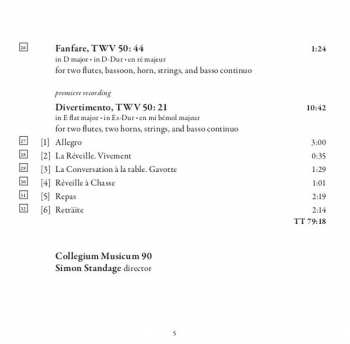 CD Georg Philipp Telemann: The Autograph Scores