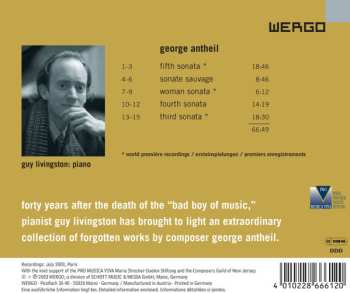 CD George Antheil: The Lost Sonatas