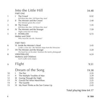 CD Concertgebouworkest: Into the Little Hill; Dream of the Song; Flight