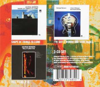 3CD George Benson: 3 Essential Albums