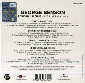 5CD/Caja George Benson: 5 Original Albums