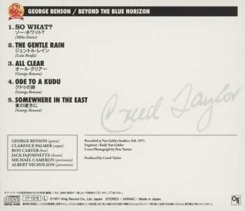 CD George Benson: Beyond The Blue Horizon