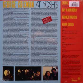 2LP George Coleman: George Coleman At Yoshi's LTD