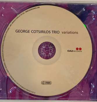 CD George Cotsirilos Trio: Variations