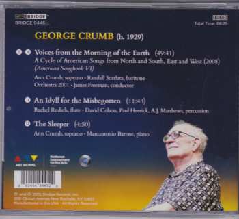 CD George Crumb: Voices From The Morning Of The Earth (American Songbook VI) / An Idyll For The Misbegotten / The Sleeper