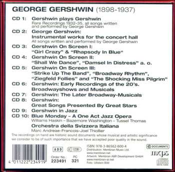 10CD/Caja George Gershwin: 1898-1937