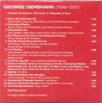 10CD/Caja George Gershwin: 1898-1937