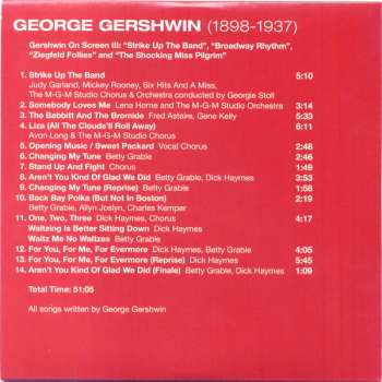 10CD/Caja George Gershwin: 1898-1937