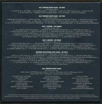 5CD/Caja/Blu-ray George Harrison: All Things Must Pass (50th Anniversary) DLX