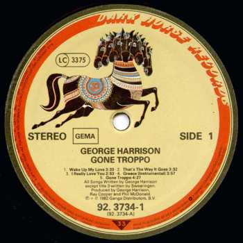 LP George Harrison: Gone Troppo