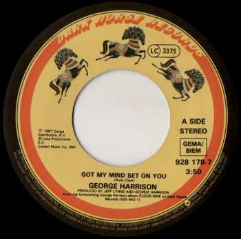 SP George Harrison: Got My Mind Set On You