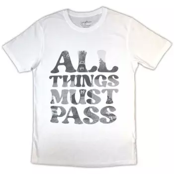Camiseta All Things Must Pass Text Infill