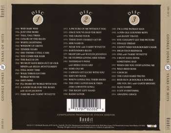 3CD George Jones: 50 Years Of Hits