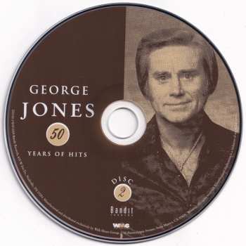 3CD George Jones: 50 Years Of Hits