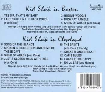 CD George "Kid Sheik" Cola: In Cleveland And Boston