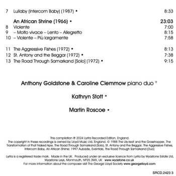 CD Kathryn Stott: The Piano Works Solo & Duo