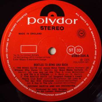 LP George Martin: Beatles To Bond And Bach