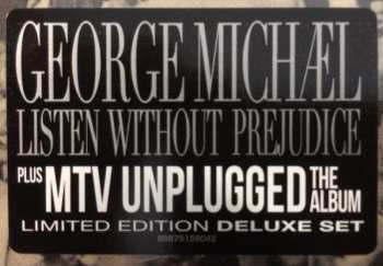 3CD/DVD/Caja George Michael: Listen Without Prejudice + MTV Unplugged DLX | LTD