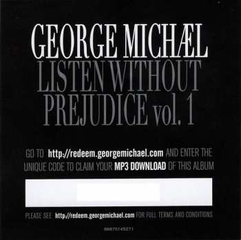 LP George Michael: Listen Without Prejudice Vol. 1