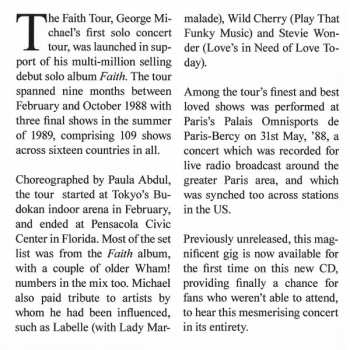CD George Michael: Faith In Paris 