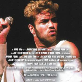 CD George Michael: Faith In Paris 