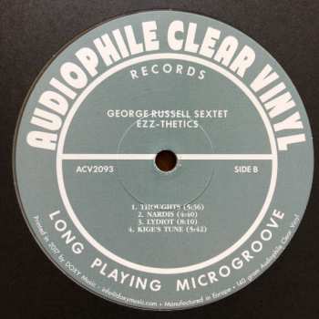 LP The George Russell Sextet: Ezz-thetics CLR | LTD