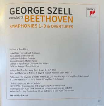 7CD/Caja Ludwig van Beethoven: Symphonies 1-9 & Overtures (The Remastered Stereo Recordings)